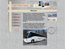 Tablet Screenshot of eagleonecoach.com